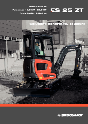 Mini bageri Eurocomach ES 25 ZT