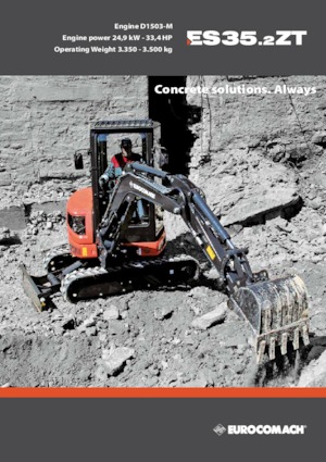 Mini bageri Eurocomach ES 35.2 ZT