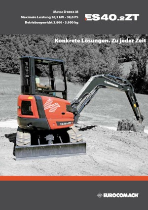 Mini bageri Eurocomach ES 40.2 ZT