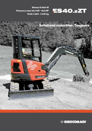 Mini bageri Eurocomach ES 40.2 ZT