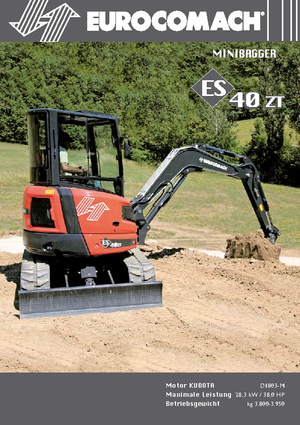 Mini bageri Eurocomach ES 40 ZT