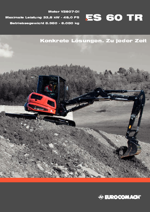 Mini bageri Eurocomach ES 60 TR