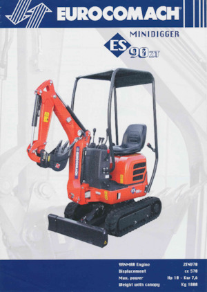 Mini bageri Eurocomach ES 90 ZT
