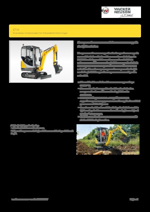 Mini bageri Wacker Neuson ET16