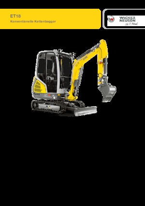Mini bageri Wacker Neuson ET18
