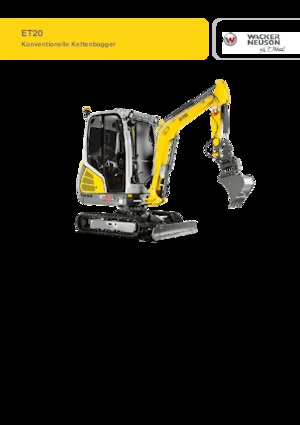 Mini bageri Wacker Neuson ET20