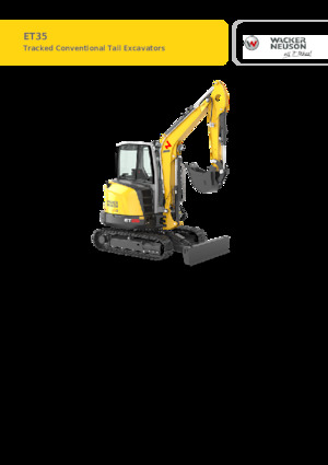 Mini bageri Wacker Neuson ET35