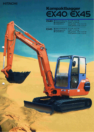 Mini bageri Fiat-Hitachi EX 40-2