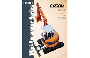 Mini bageri Fiat-Hitachi EX 50 U