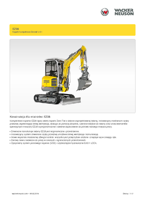 Mini bageri Wacker Neuson EZ28