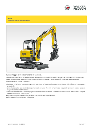 Mini bageri Wacker Neuson EZ38