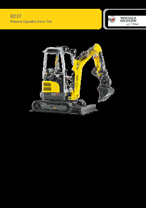 Mini bageri Wacker Neuson EZ17-2