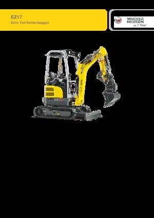 Mini bageri Wacker Neuson EZ17-2