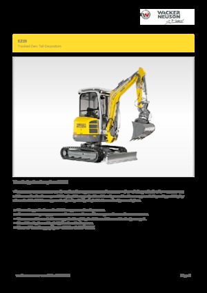 Mini bageri Wacker Neuson EZ28