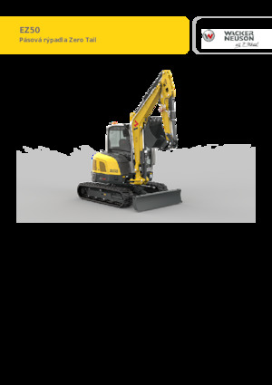 Mini bageri Wacker Neuson EZ50