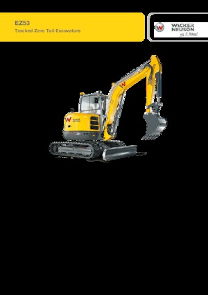Mini bageri Wacker Neuson EZ53
