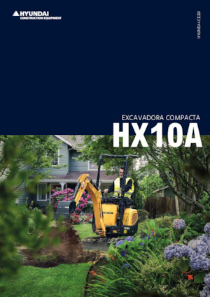 Mini bageri Hyundai HX10A