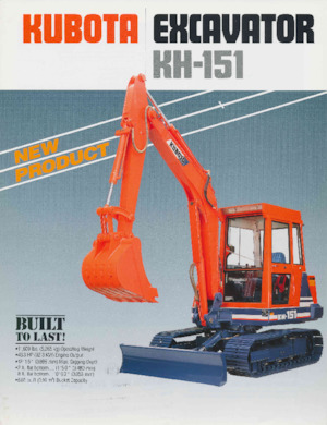 Mini bageri Kubota KH151