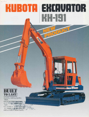 Mini bageri Kubota KH191