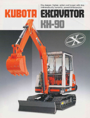Mini bageri Kubota KH90