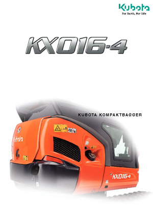 Mini bageri Kubota KX016-4 G