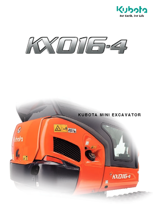 Mini bageri Kubota KX016-4 G