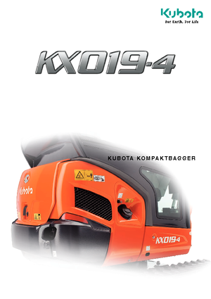 Mini bageri Kubota KX019-4 GL