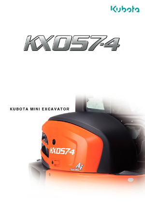 Mini bageri Kubota KX057-4