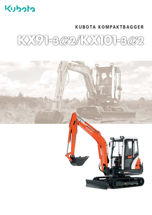 Mini bageri Kubota KX101-3α2