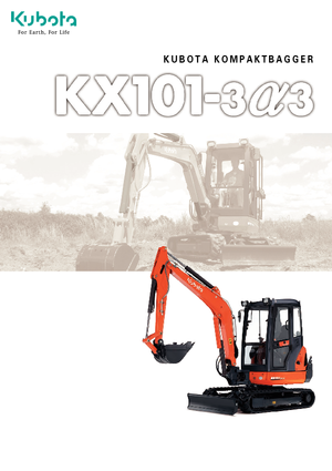 Mini bageri Kubota KX101-3α3