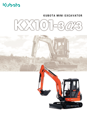 Mini bageri Kubota KX101-3α3