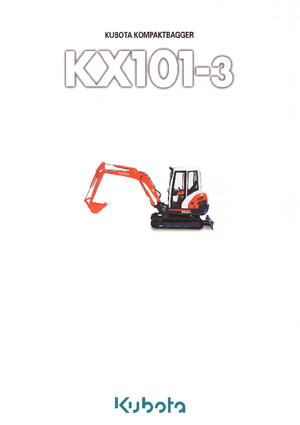 Mini bageri Kubota KX101-3α GL