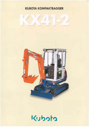 Mini bageri Kubota KX41-2 HG
