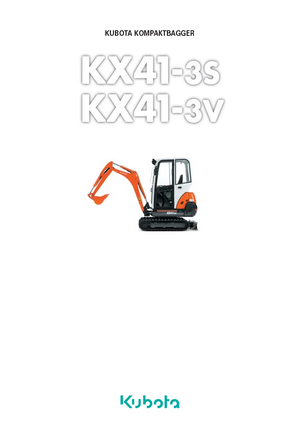 Mini bageri Kubota KX41-3 VHGL