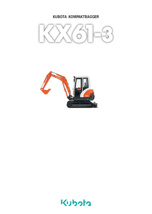 Mini bageri Kubota KX61-3 GL