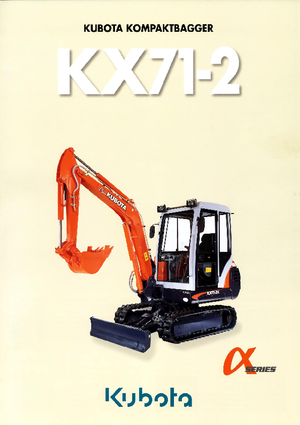 Mini bageri Kubota KX71-2 G