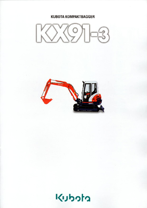 Mini bageri Kubota KX91-3 GL