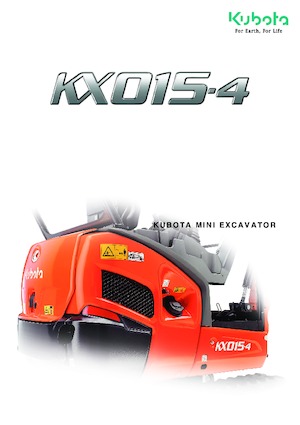 Mini bageri Kubota KX015-4