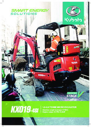 Mini bageri Kubota KX019-4 SI