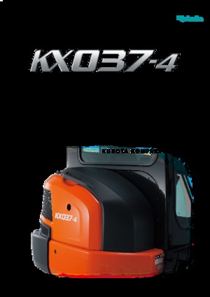 Mini bageri Kubota KX037-4 HGL