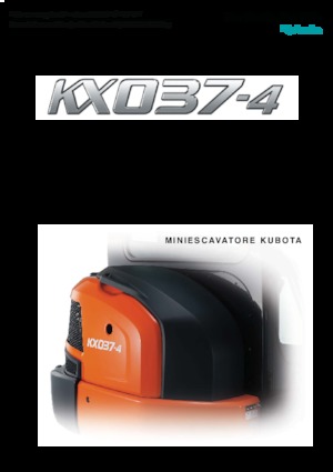 Mini bageri Kubota KX037-4 HGL