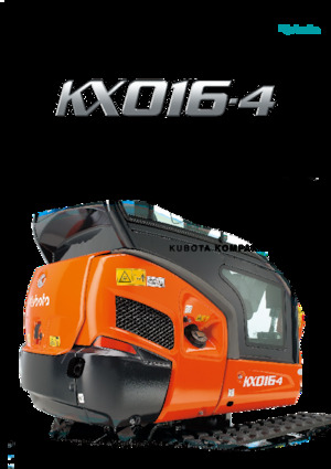 Mini bageri Kubota KX16-4