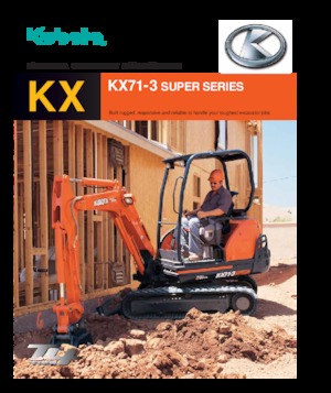 Mini bageri Kubota KX71-3S