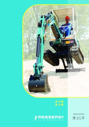 Mini bageri Messersi M 16 BV