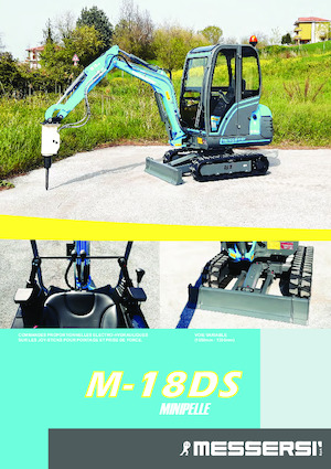 Mini bageri Messersi M18DS