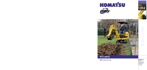 Mini bageri Komatsu PC12R-8