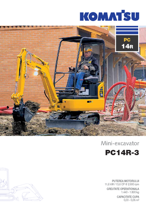 Mini bageri Komatsu PC14R-3HS 