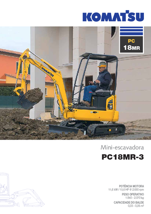 Mini bageri Komatsu PC18MR-3