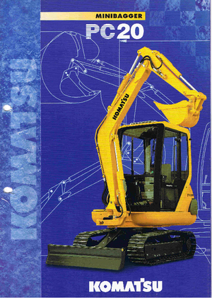 Mini bageri Komatsu PC20-7