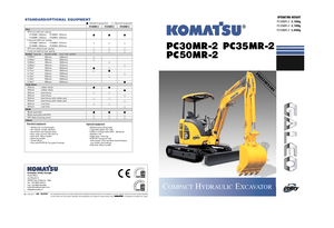 Mini bageri Komatsu PC35MR-2